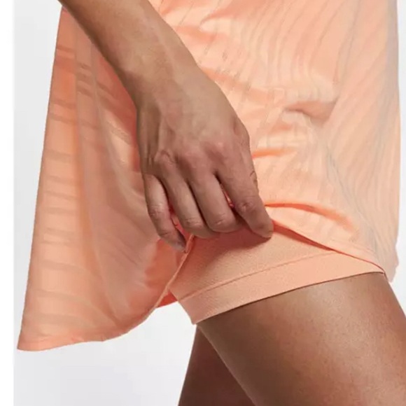 Nike Women's Flex 15” Golf Skort Orange CN0934 885 Size XS - Picture 6 of 8